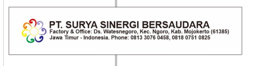 PT. SURYA SINERGI BERSAUDARA